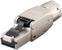 CAT 8.1 STP-Shielded, Field-installable RJ45 Connector 5.0-8.5 mm IDC